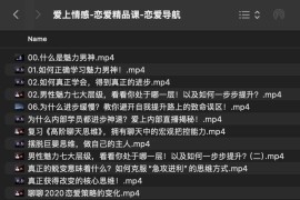 爱上情感-恋爱精品课-恋爱导航