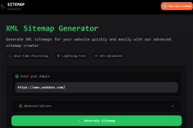 免费XML站点地图生成器：XML Sitemap Generator