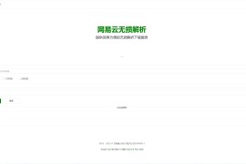 网易云无损解析：网易云音乐无损解析工具 VIP音质免费下载