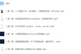 AI大模型应用开发模型训练落地