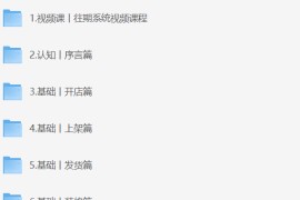 照顾酱·电商人修炼手册，从0到1，手把手教你理解淘宝运营底层逻辑
