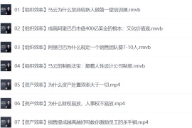 【学两招】商业实战40讲：25年独家商业智慧大揭秘（40节，视频）