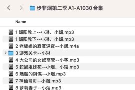 步某非烟第1-4季 合集