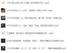 视频剪辑师训练营