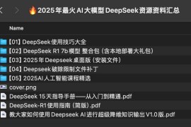 2025年最火AI大模型DeepSeek资源资料汇总