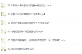 老秘书《即学即用的体制内情商大课》