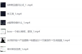 AI人工智能落地实操课，0基础可学
