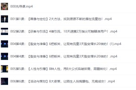 20节社群赚钱全攻略【完结】