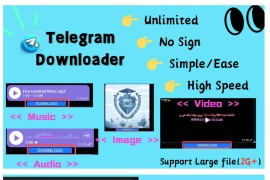 Telegram全能下载器 免费无水印高清视频与多媒体一键提取：Telegram Downloader
