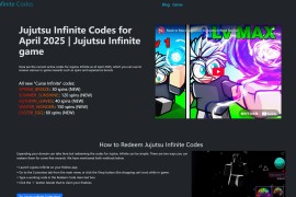 Jujutsu Infinite Codes：咒术回战无限代码 Roblox兑换教程与免费奖励领取指南
