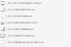 小红书聚光投放基本原理实操