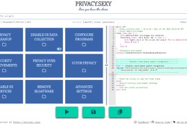 最佳隐私和安全的开源工具：Privacy sexy