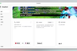 DeepRant ：游戏快捷翻译工具 免费多语言AI翻译，畅享无障碍电竞交流